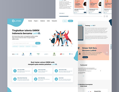 Challenge Redesign Landing Page Latihid design landingpage redesign ui uidesign uiuxdesign userexperience userinterface ux uxdesign uxresearch