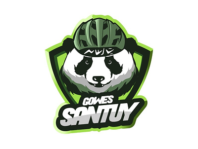 Gowes Santuy Logo Design cartoonlogo emblemlogo logo mascotlogo sportlogo