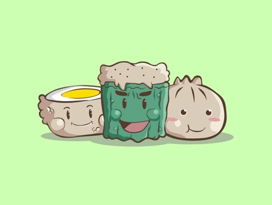 siomay Family by andrean on Dribbble