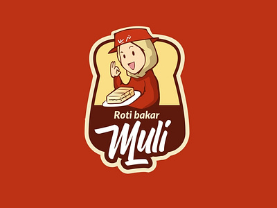 Muli rotibakar logo design