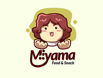 miyama logo design cartoonlogo emblemlogo illustration logo mascotlogo