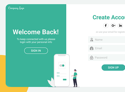 Login Page login page login ui sign in signup signup form signup page