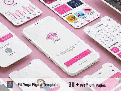 Fityoga - Yoga Figma Template