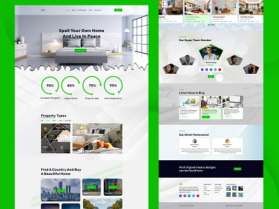 Real Estate Landing Page Web Template Design arcitecture buliding designerforux home house landing page landing page design ordainit realestate template design ui uidesiger uiux uiux design uiux designer uiuxdeigner web design webdesign webpage