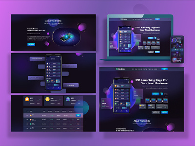 Cryptocurrency Trading Website Template From Ordain IT