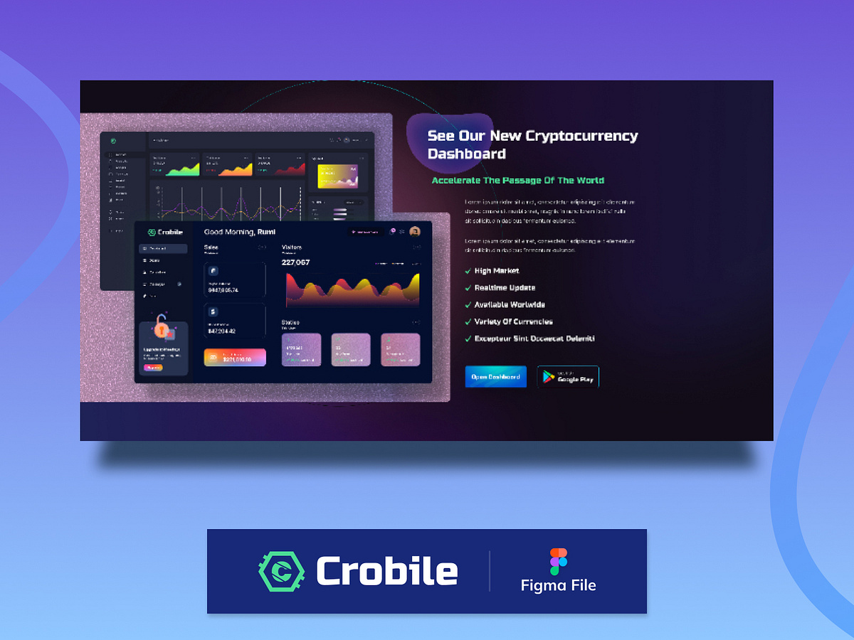 Cryptocurrency Trading Website Template From Ordain IT by Ordain IT on ...