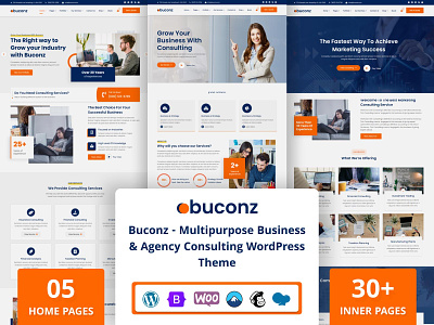 Buconz – Multipurpose Business & Agency Consulting WordPress The