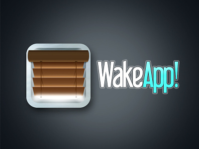 WakeApp! icon app colombia david vera design icon ios mobile wake app wakeapp web