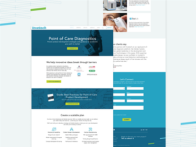 Invetech | Landing Page