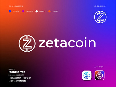 letter Z Cryptocurrency Logo Design ( ZetCoin )