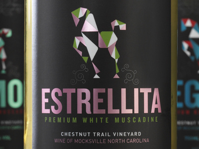 Chestnut Trail Vineyard Packaging brand design label packaging vineyard wine
