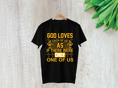 God loves each of us as if there were only one of us