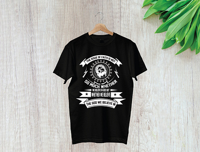 The issue of faith is not so much whether we believe in God, but branding design illustration logo t shirt t shirt design t shirt illustration typography ui vector