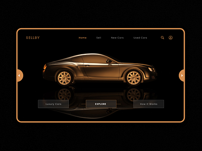 Sellby - Ui Design car design ui vector website