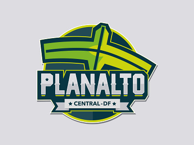 Team Planalto Central branding design df football logo mark planalto central team typography