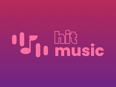 Creation of a logo for a music site