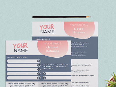 Custom Client Work canva design flyer indesign worksheet