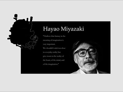 #039_Testimonials_DailyUI 039 100daychallenge dailyui dailyuichallenge fantasy ghibli hayao miyazaki hayaomiyazaki testimonial testimonials testimony ui uichallenge ux