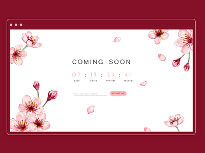 #048_ComingSoon_DailyUI