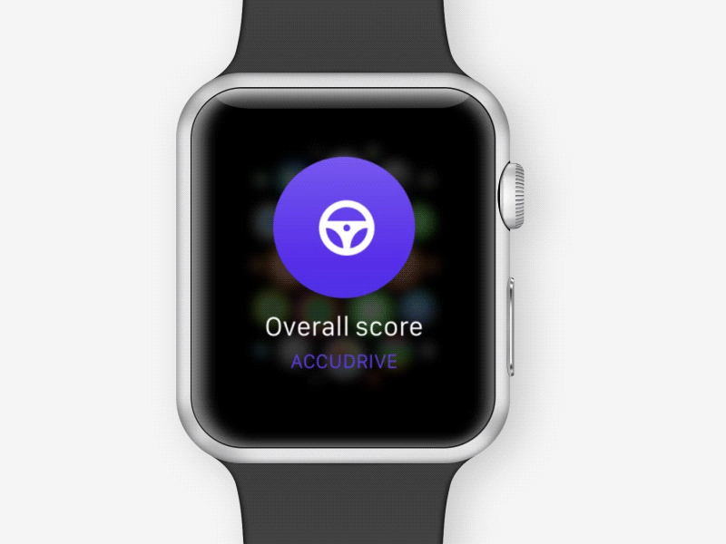 Accudrive for Apple watch Notification accudrive applewatch applewatchnotification automotive driving