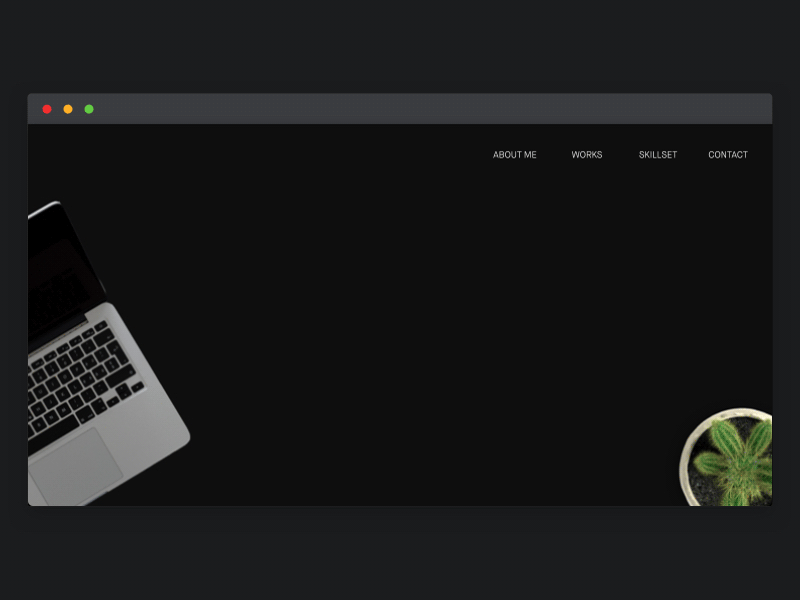 New portfolio website ⚡️ landing may1reboot page portfolio webdesign webpage website