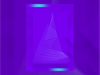 Purple noel design digitalart experimental illustration poster