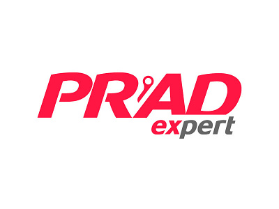 PRAD Logo 2 design logo logotype tophat typography