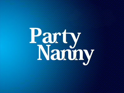 Logo Party Nanny branding logo party