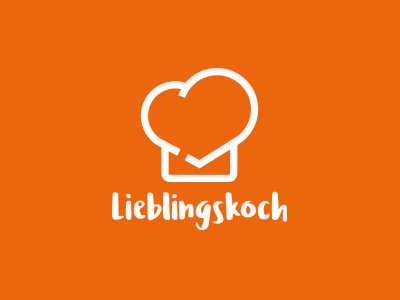 Favorite Chef branding chef cook food heart identity logo logo design love mark symbol wordmark