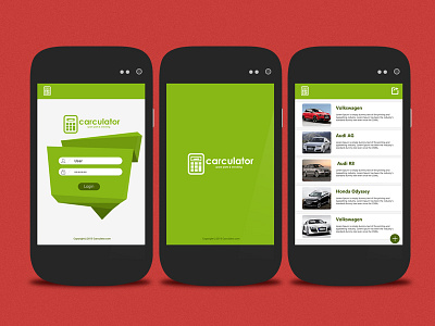 Carculator android auto part babu car app design engineer engineerbabu ios machine material ui ux