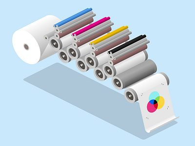 cmyk printing animate cc cmyk isometric offset press print printing press process