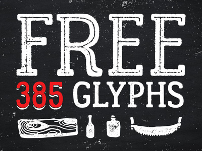 Lumberjack. Free Font.