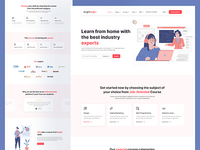 E-learning Landing Page Exploration