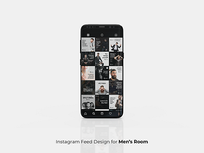 Instagram Feed Design for Men's Room design facebook ad facebook ads facebook advertising facebook post instagram post instagram stories instagram template social media design social media designs