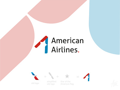 American Airlines brand idea part 2 american airlines brand design flat logo presentation rebrand refresh