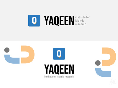 Yaqeen brand brand design brand identity flat logo logo design rebrand refresh simple