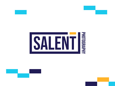 Salent photography logo brand dailydesignchallenge flat rebrand