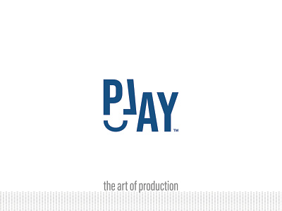 Play production branding design logo design play refresh simple somali