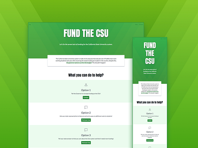 Fund The CSU