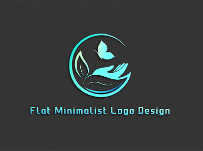 Flat minimalist logo design design flat graphic design icon illustration illustrator logo logo design minimal vector