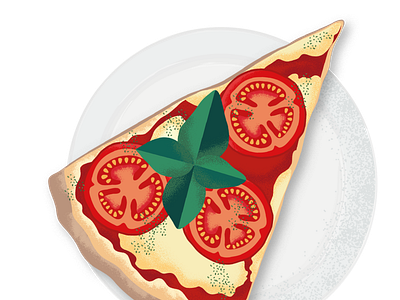 Digital food illustration artwork digitalart dish drawing food foodillustration graphic illustration illustrator menu orderonline pizza restaurantmobileapp vectorart webdesign