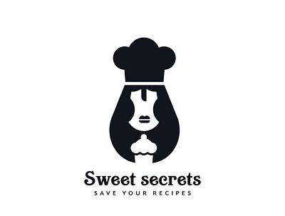 Recipe app logo design brand branding branding design cakes food graphicdesign illustration logo logodesign logomark pastry recipe recipe app sweets