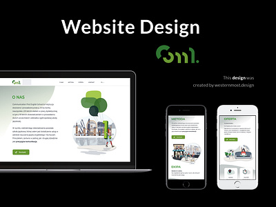 Website design with unique avatars and graphics.