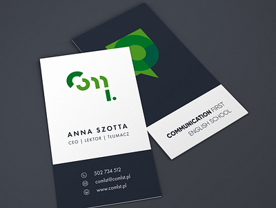 biz card biz card bizcard branding business card business card design businesscard communication englishschool graphicdesign laguage school logo logo design logodesign