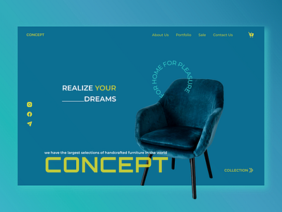 CONCEPT | Landing Page concept design landing landingpage ui ux visualdesign web