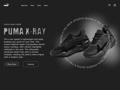 PUMA | Design Concept branding concept design figma illustration landing landingpage logo puma ui ux visualdesign website