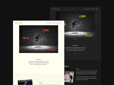 CF - Landing Page branding charity ui ux webdesign