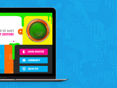 Button Animation animation button interactive label nickelodeon ui ux webdesign