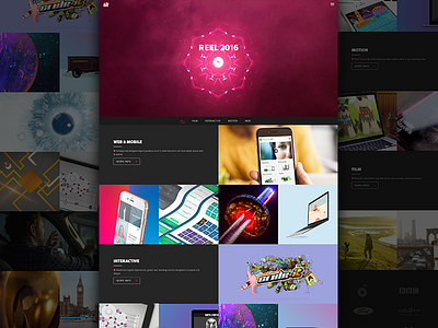 Tilt - Workpage Showcase app design digital design homepage logo mobile portal ui uidesign ux web webdesign