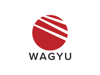 Wagyu branding graphic design logo
